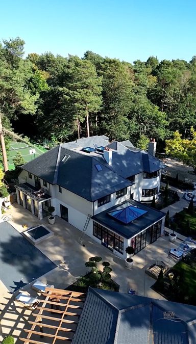 Clay to Slate Roof Install
